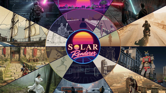 SolarRenderer animated project demo