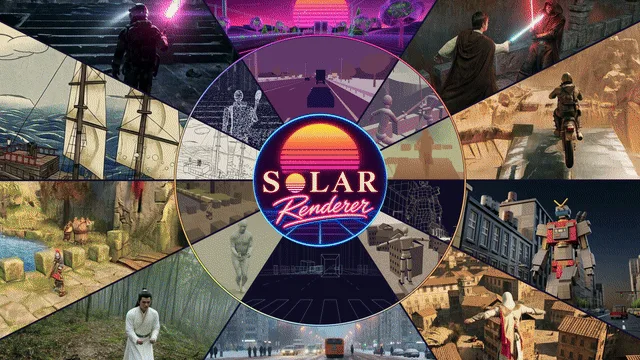 SolarRenderer project poster